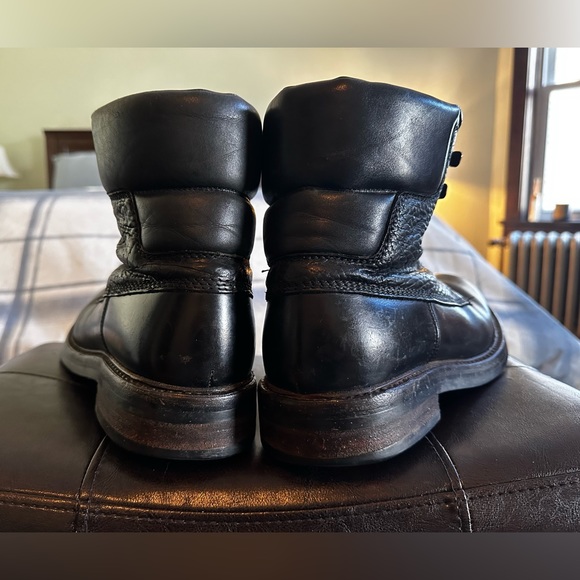 Prada Boots 4T0855  UK 8.5 Black Leather - Picture 5 of 9